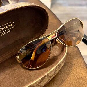 COACH Aviator Sunglasses